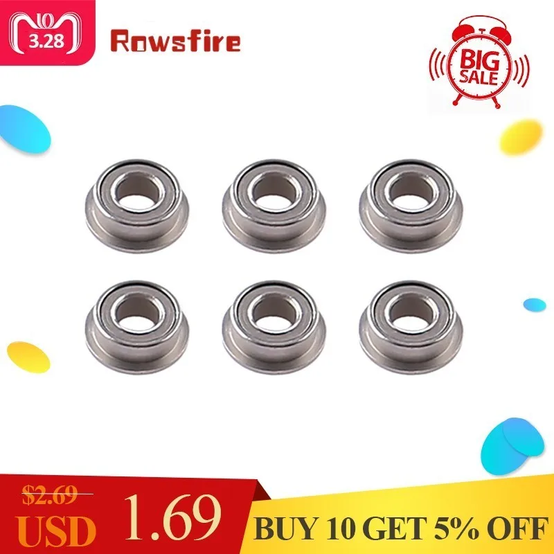 

6Pcs/Lot JM Gen.8 M4 Water Gel Beads Blaster Gearbox Gear Conversed Accessory Bearing Modified Exterior High Quality - Silver