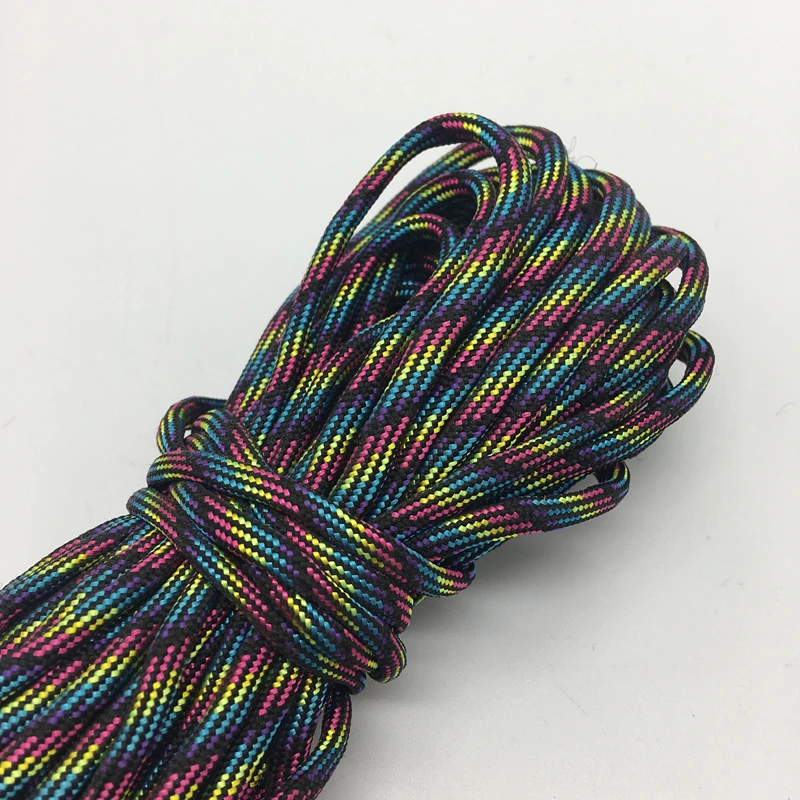 Paracord 550 Parachute Cord Lanyard Rope Mil Spec Type III 7 Strand Climbing Camping Survival Equipment 10yds #Multicolor SZ122