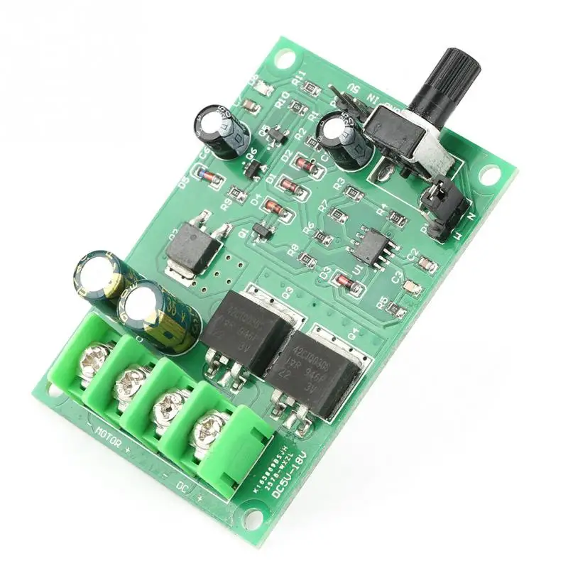 DC5 18V плата драйвера двигателя контроллера постоянного тока PWM высокой