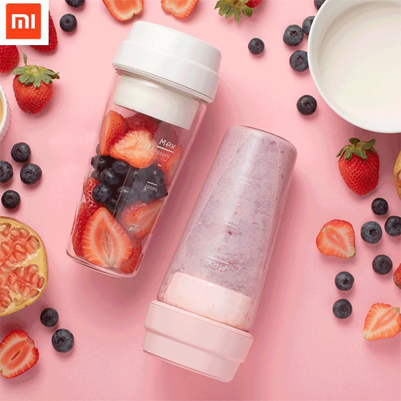 Buy Xiaomi Youpin 17PIN Star Firut Cup Portable Small Juicer 400ML Fruit Cup Magnetic charging 30 Seconds Of Quick Juice Suitable 2