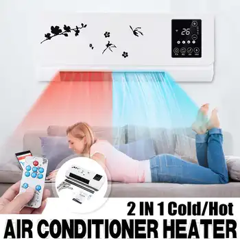 

220V 2000W Wall-mounted Remote Control Heater Home Energy Saving Heating Heating Fan Bathroom Air Conditioning Hot Air Heating