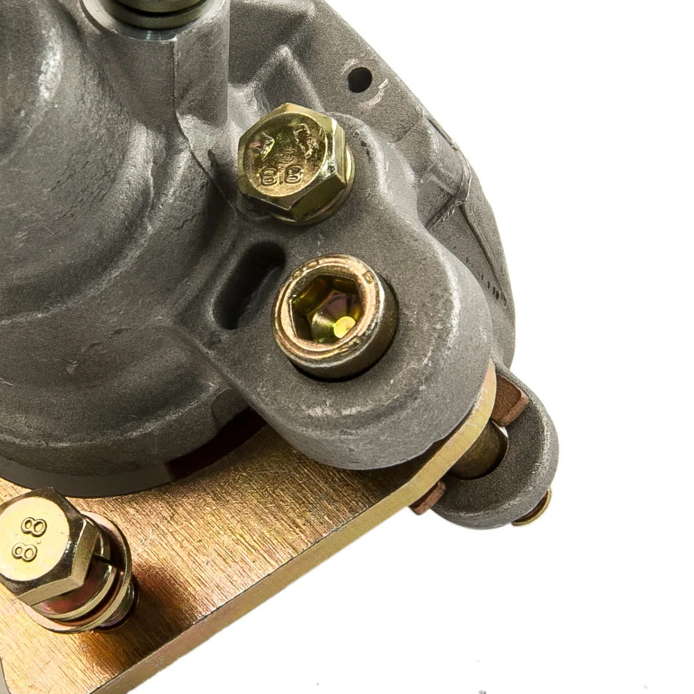 Pinza de freno trasero para Sportsman Polaris 400, 450, 500, 600, 700, 800 HO EFI con almohadillas Auto de frenado los sistemas de