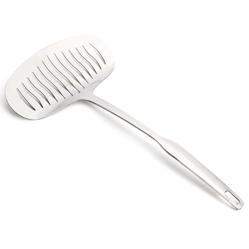 

IALJ Top Stainless Steel Steak Meat Spatula Shovel With Long Handle Kitchen Cooking Tools Cooking Utensils Kitchenware