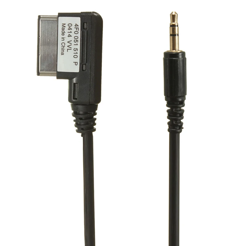 Car Auto 1.5M Music Interface AMI MMI to 3.5mm Audio AUX MP3 Adapter Cable For VW/Jetta/Goft/Mk5/for AUDI A3