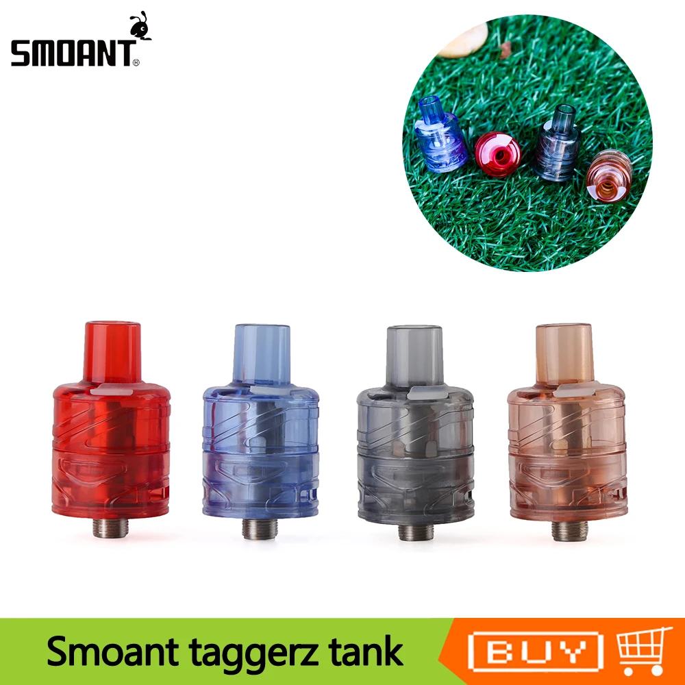 

3Pcs/Pack Original Smoant Taggerz RDA Tank 2ml Capacity Atomizer 22mm Electronic Cigarette Atomizer For Smoant Taggerz MOD Vape