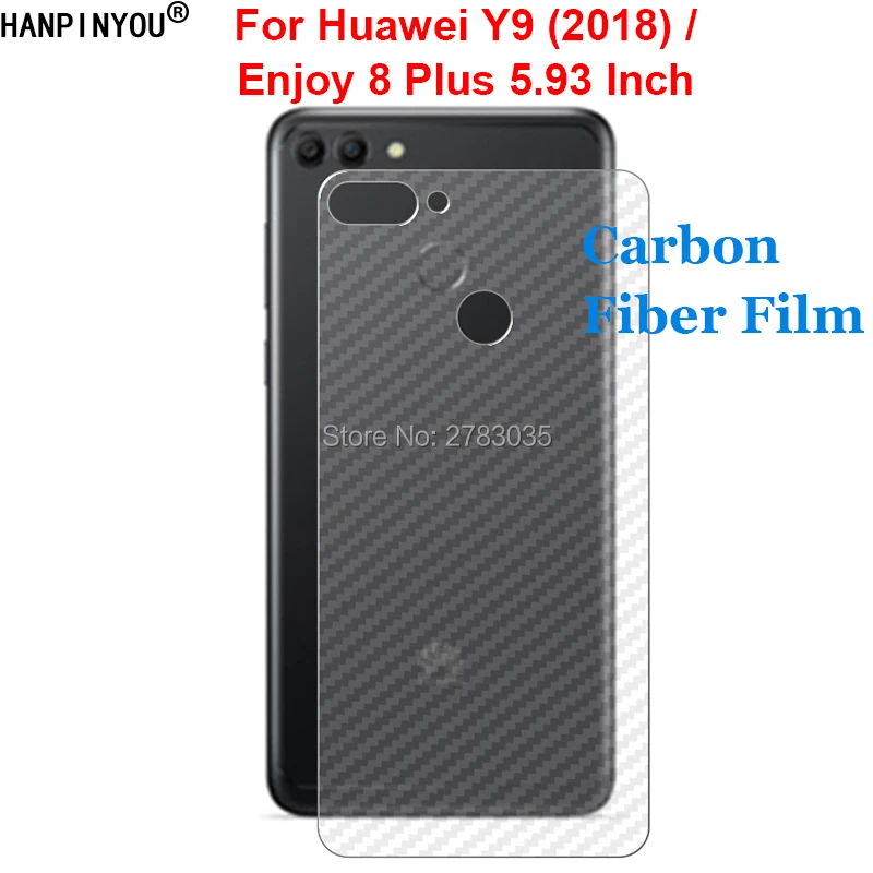 Для Huawei Y9 2018/Enjoy 8 Plus 5 93 &quot3D Защитная пленка для задней панели из углеродного