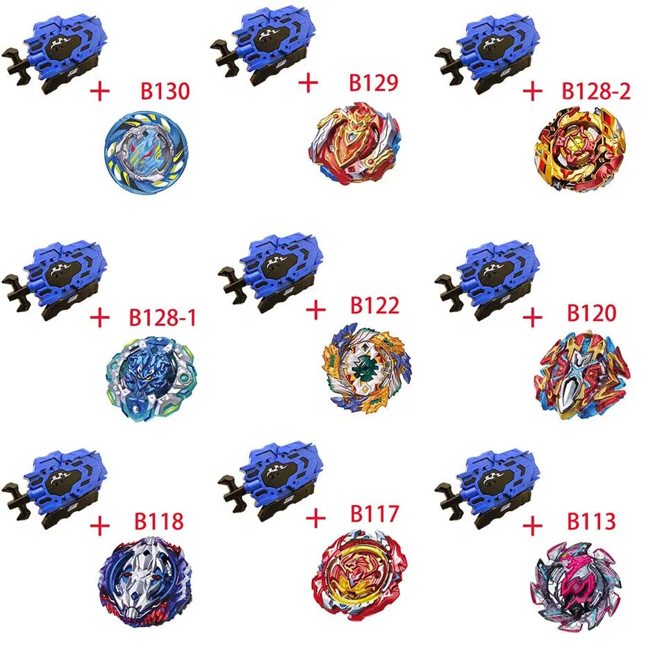 Оригинальный Прядильный механизм Beyblade взрыв B-129 B122 с Launcher Bayblade Bey металлическое лезвие Пластик Fusion 4D подарок игрушки для детей