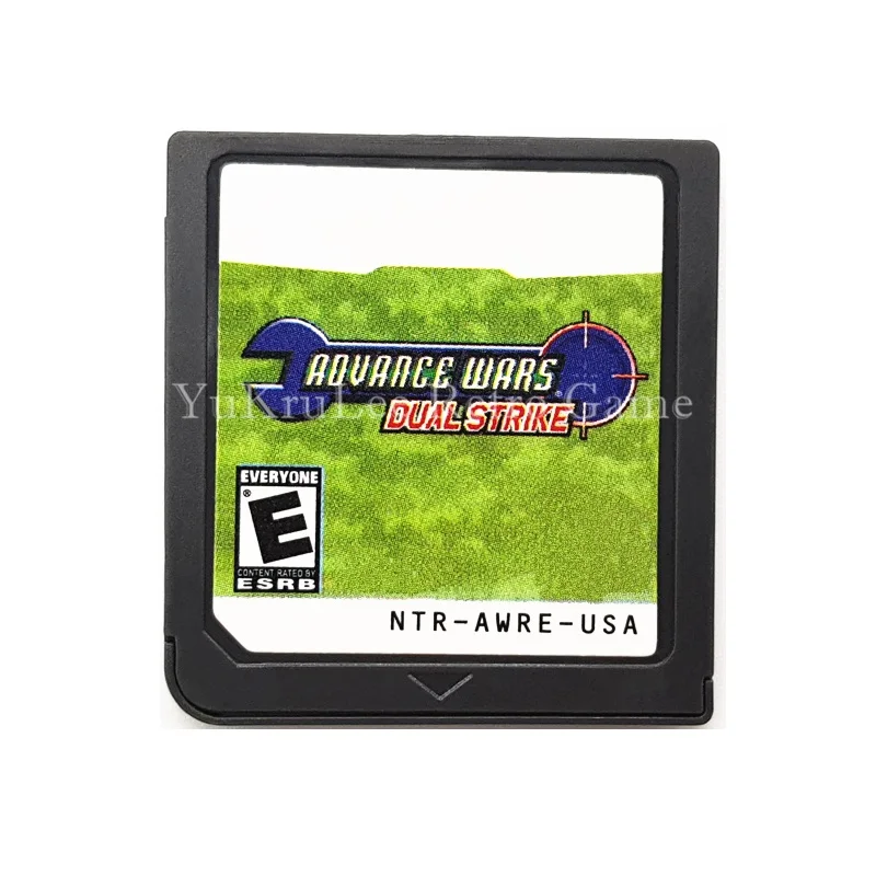 

Advance Wars Dual Strike Video Game Cartridge Card English Language US Version