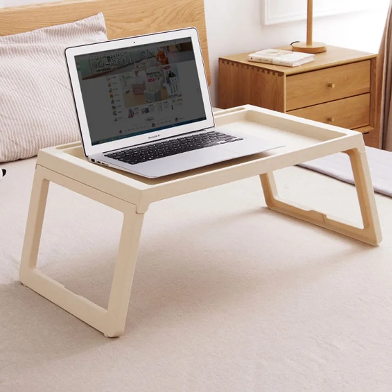 Portable Foldable Folding Laptop Table Notebook Desk Sofa Bed Laptop Table for Eating Studying on Sofa Bed with Folding Legs D