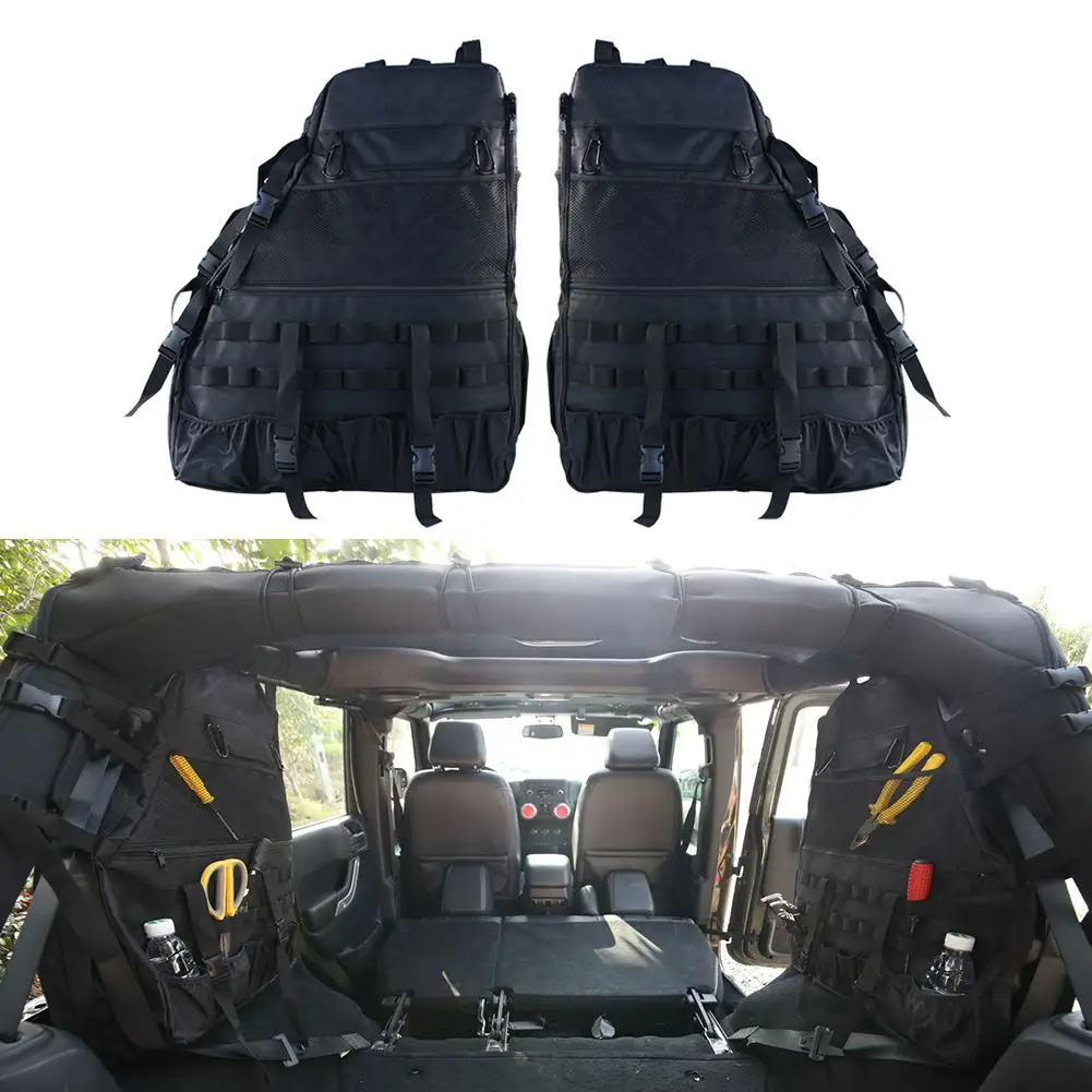 

For Wrangler Anti-Rolling Frame Storage Bag Roll Bar Modification Accessories Multi-Function 4 Door 2019