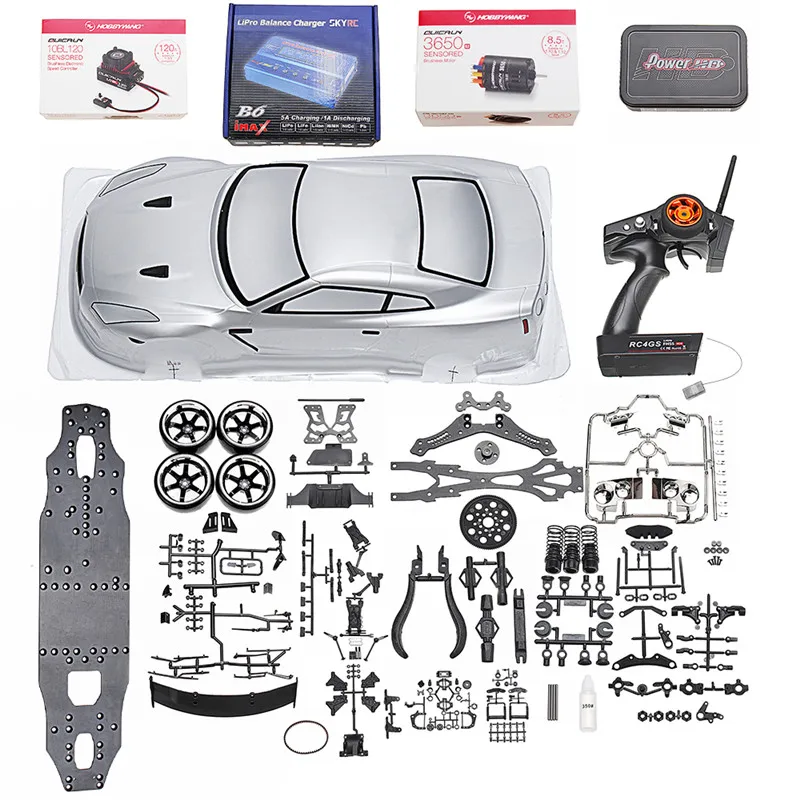 

Simulation 2.4G 2WD RC Car For 1/10 DAE86 GTR M3 D4 Drift Vehicle Model Kit 30Km / h High Speed Outdoor Toys For Boy Toys Gifts