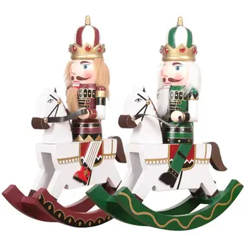 

Creative Wooden Clip Puppet Dolls Tabletop Decoration Christmas Desk Ornament for Chidren Gifts