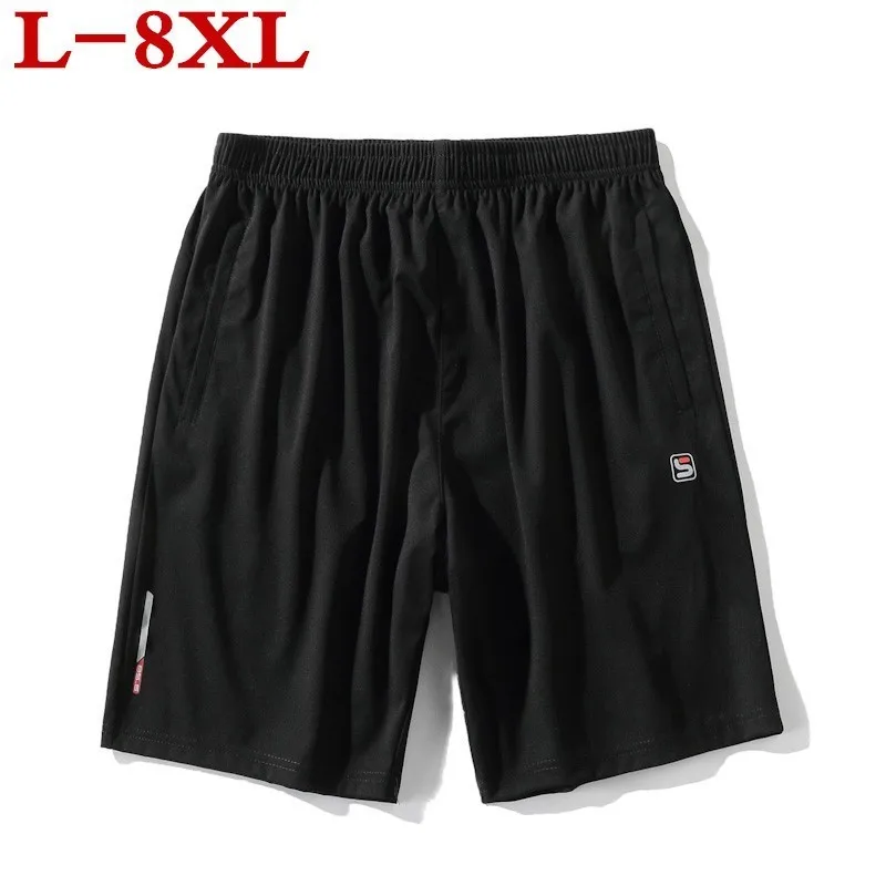 8xl плюс размер летние шорты мужские модные быстросохнущие Свободные