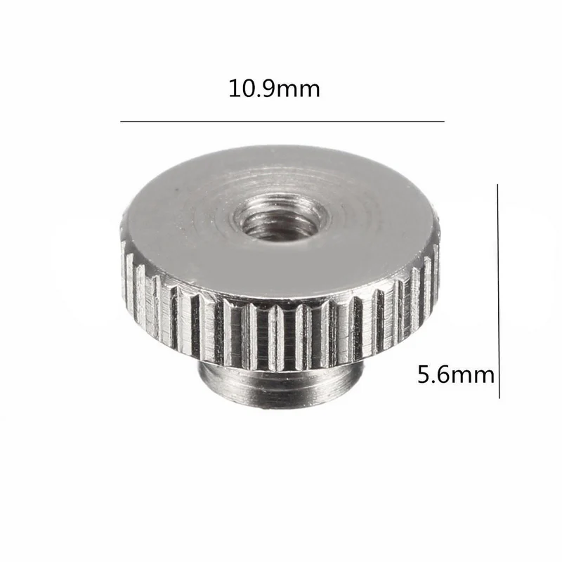 

Mayitr 8pcs Professional 11mm Leveling Thumb M3 Screw Nut For 3D Printer Spring-Loaded Heated Bed