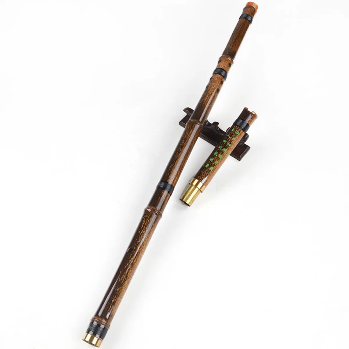 

Purple Bamboo Flute 2 Sections Professional Woodwind Flute Musical Instruments Xiao G/F Key Chinese Dizi for Music Lovers