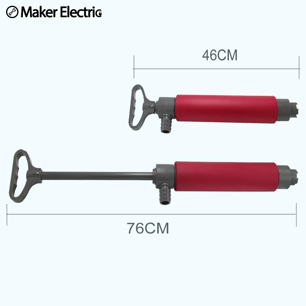 Manual Suction Drainage Pump Bilge Pump Canoeing Fish Boat Canoe Boat Drainage