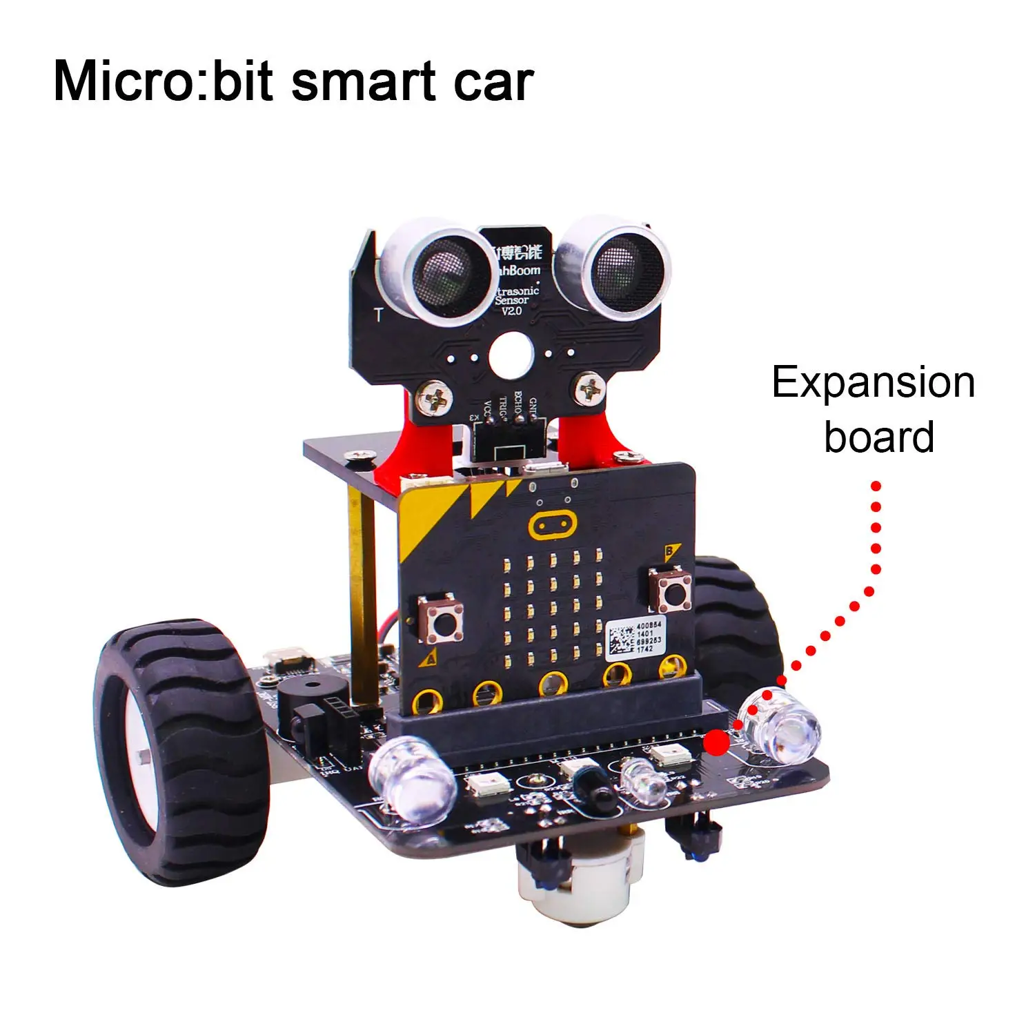 

Micro-Type:Bit Bbc Professional Expansion Board For Stem Education Design For DIY Robots Toy Cars Programmable Experiment
