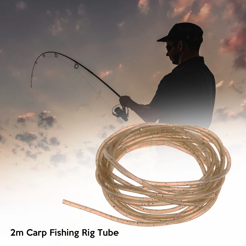 

2m Rig Tube Carp Fishing Silicone Rig Sleeves Soft Carp Rig Tube Carp Fishing Tackle Accessories