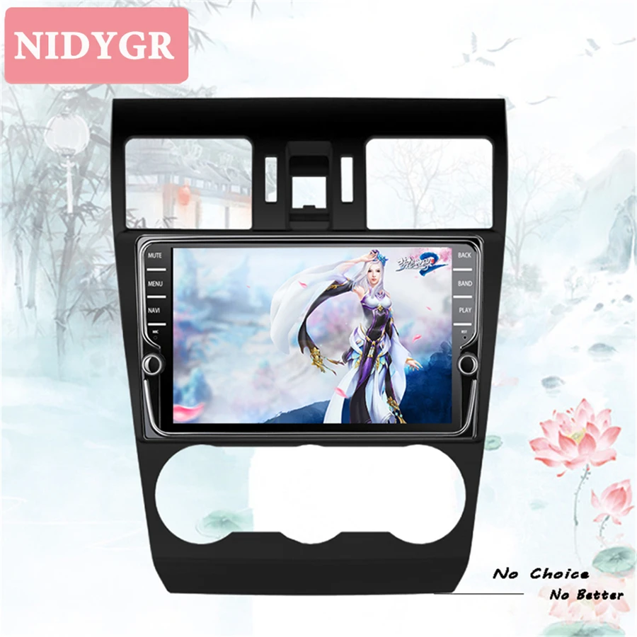Sale 8 Inch Android 9.1 Car Radio For 2012 2013 2014 2015 2016 2017 2018 2019 Subaru Forester GPS Audio DVD Multimedia Player 4G+64GB 5