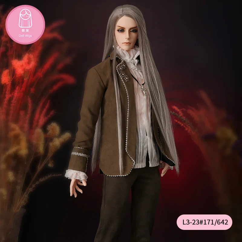 BJD парик для куклы 1/3 ручной работы Diy высокая температура Dollsome IP SD длинные прямые