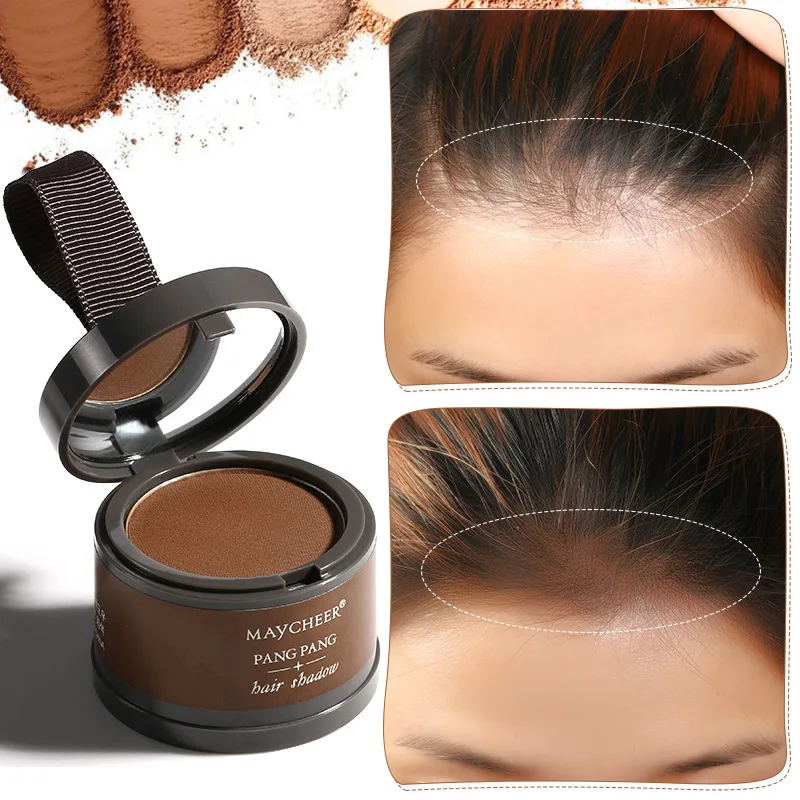 

Hair Fluffy Powder Hairline Modified Repair Hair Loss Shadow Trimming Powder Makeup Hair Concealer Natural Cover Beauty TSLM1