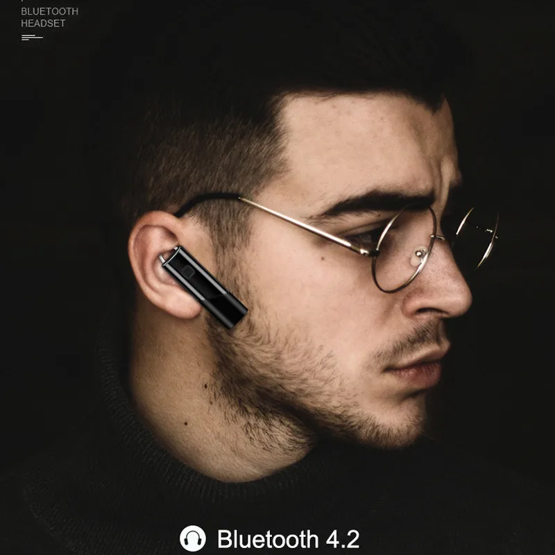 Ottwn беспроводные наушники вкладыши с двойными ушами Bluetooth 4 2 стерео микрофоном