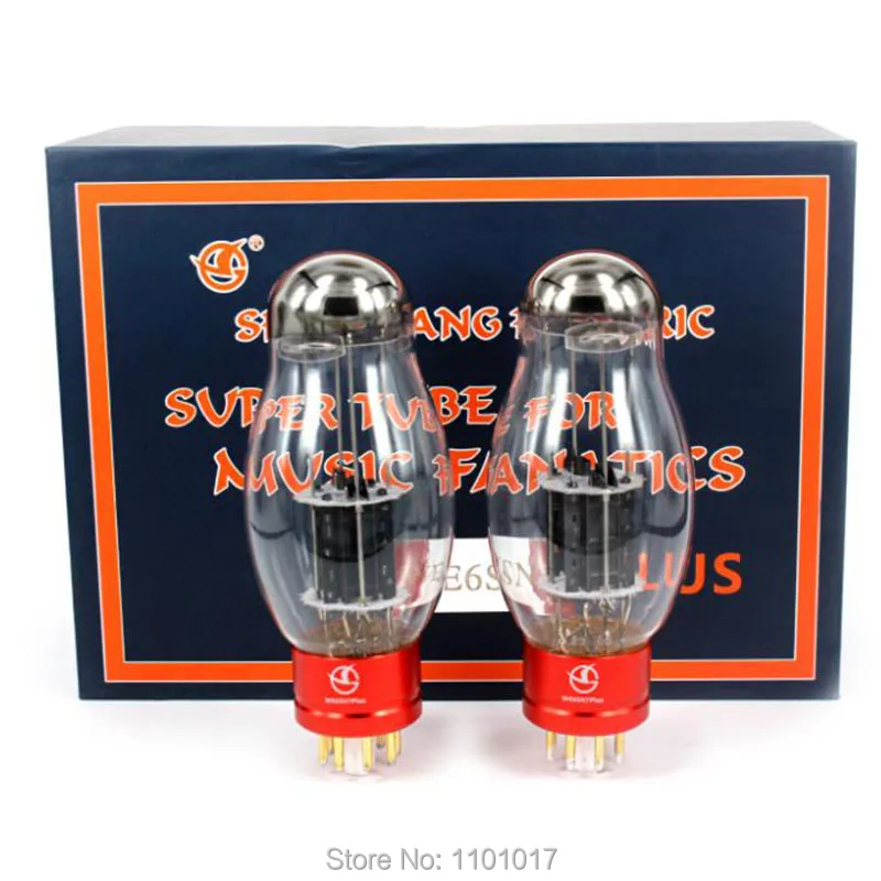 

Shuguang Newest WE6SN7 PLUS Vacuum Tube HIFI EXQUIS Factory Full Matched Electron Lamp 6N8P/6SN7/6H8C/CV181
