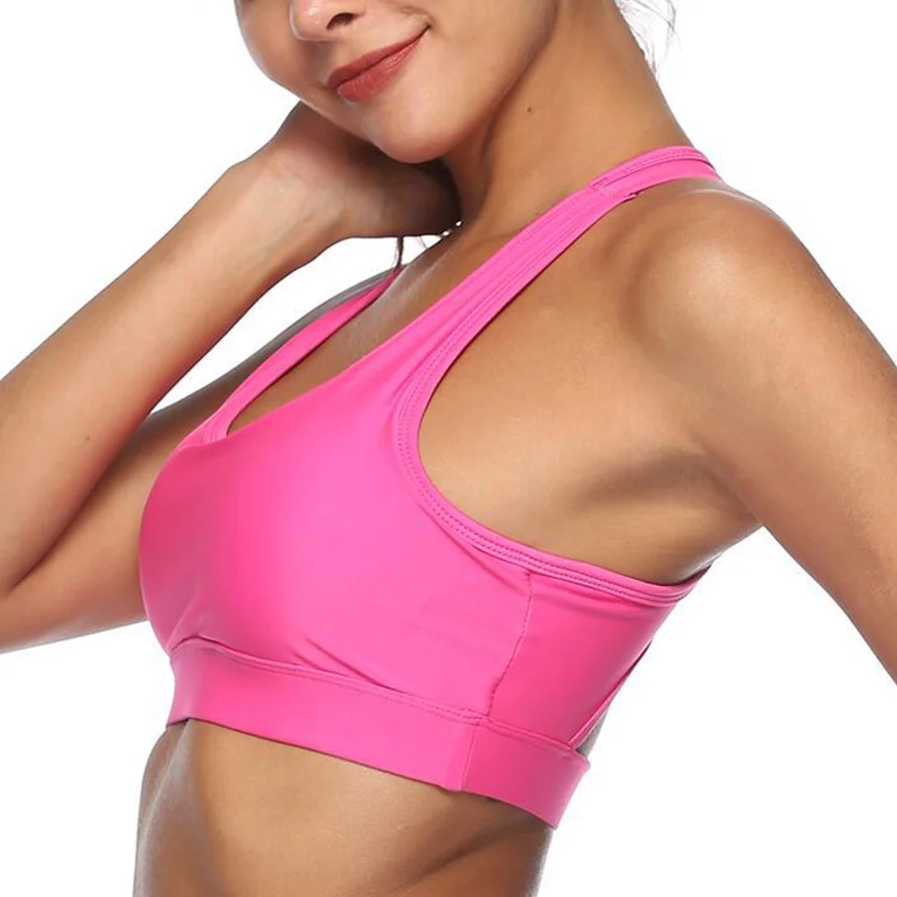 Women Workout Tank Top Gym Stretch Phone Pocket Hollow Yoga Sports Running Bra Padded Women Workout Tank Top Gym Stretch Phone Pocket Hollow Yoga Sports Running Bra Padded
