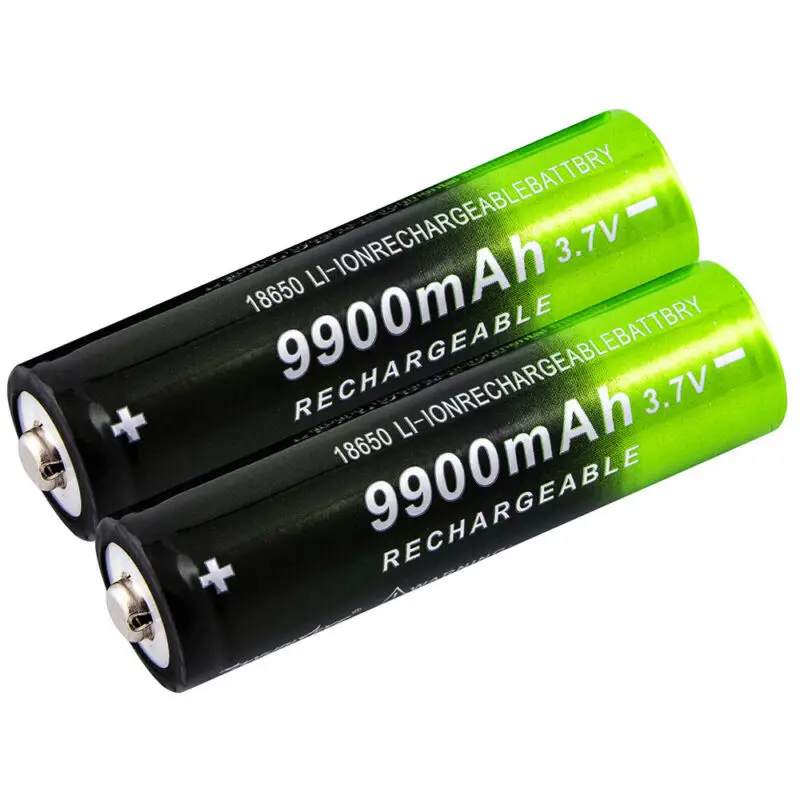 GTF 18650 аккумуляторная батарея 3,7 V 18650 9900mAh емкость литий-ионная аккумуляторная батарея для фонарика факел батарея подарок