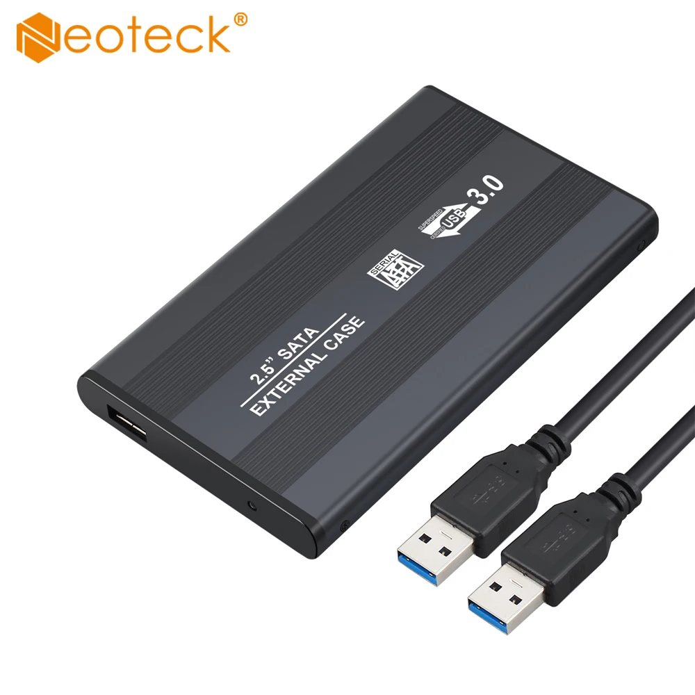 Корпус для внешнего жесткого диска Neoteck USB 3 0 2 5 дюйма SATA HDD SSD совместим с