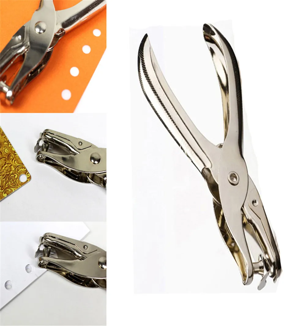 

Scrapbooking Plier Hole Cardmaking Handicraft Tool Cut Craft Sheet Punch School Puncher Circle Card Shape Paper Office Statinery