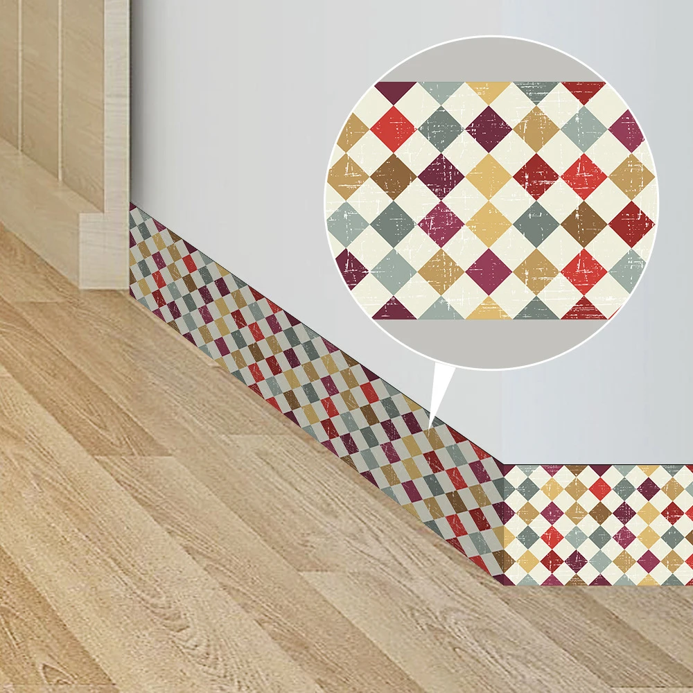 Self Sticking Wall Decal Paper Border Sticker Bedroom Home Mural Decoration | Дом и сад