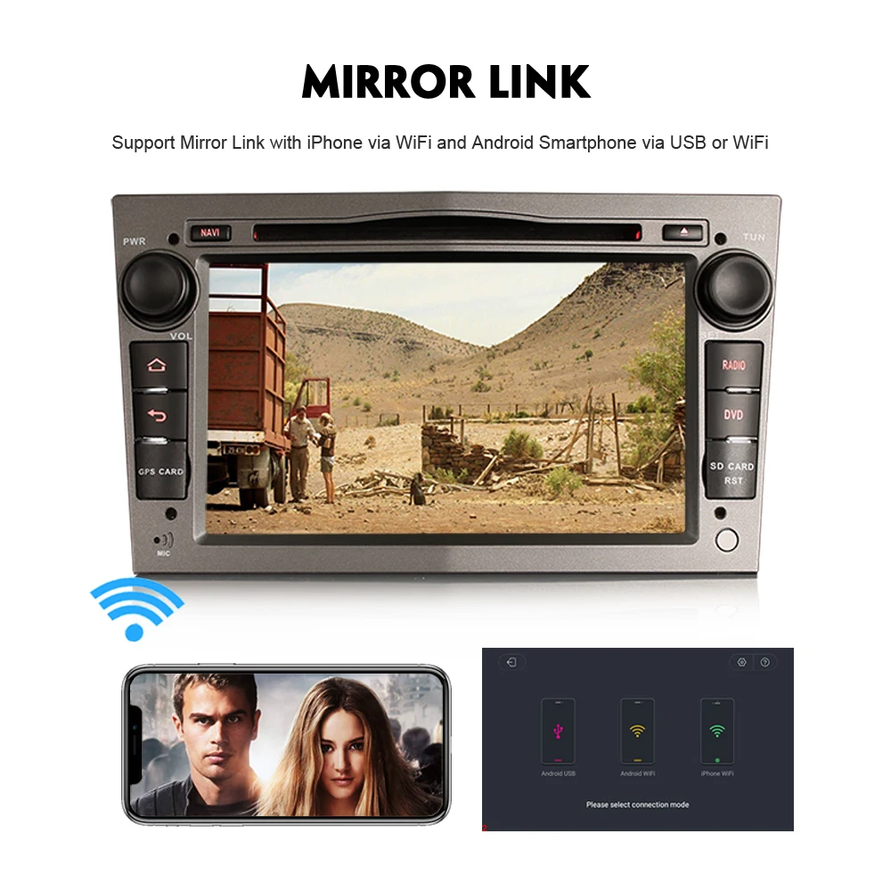 Clearance DAB+Car Stereo Android 8.1 Car Multimedia Player WiFi 4G GPS Radio FOR OPEL Vauxhall Corsa C/D Vectra Zafira Astra Vivaro Meriva 2