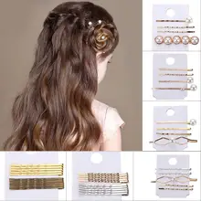 1 комплект жемчуг сплава Заколки для волос заколка для прически Красота Аксессуары Укладка Свадебные ежедневные фестиваль парикмахерские принадлежности