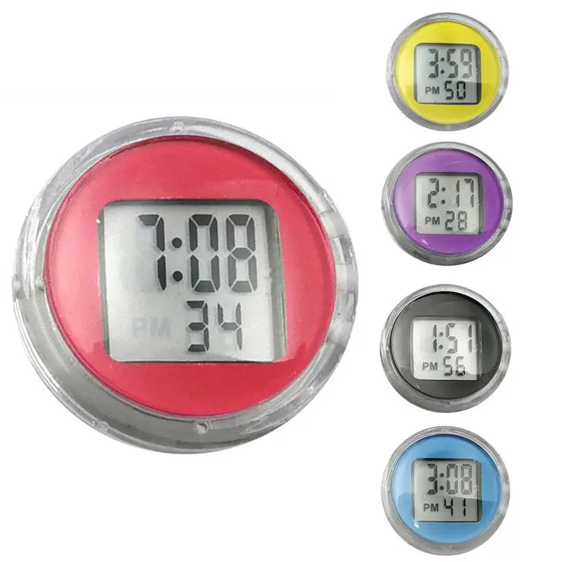 Multi-function Car Electronic Clock ABS Plastic LED Digital Clock  Auto Dashboard Clock Car with Backlight Car Decoration