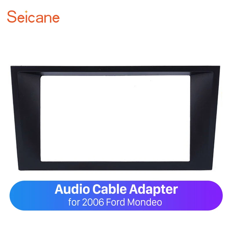 

Seicane Car Radio Frame For 2006 Ford Mondeo Trim Bezel Dash Kit Panel Adaptor Audio Refitting Bezel 173*98/178*100/178*102mm