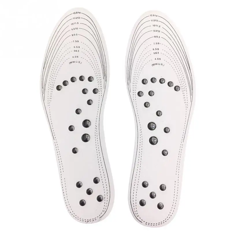 

1 Pair Memory Cotton Massage Insole Magnetic Therapy Foot Massager Shoe Inserts insoles