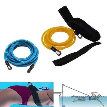 

Reliable Outdoor Gear Swimming Belt for Stationary Resistance Training with Drag Parachute Elastic Tether
