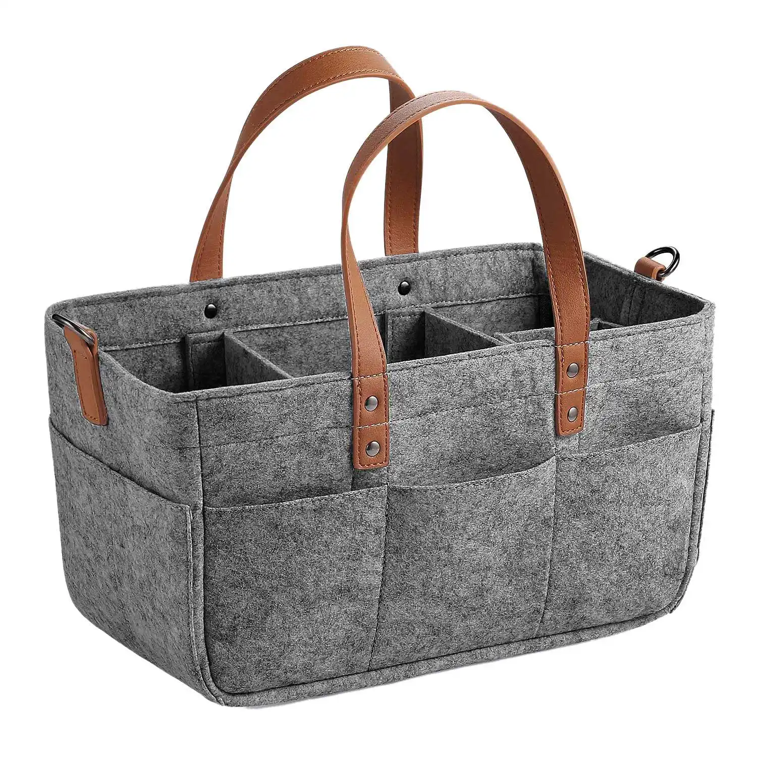 

Hot Sale Baby Diaper Caddy Organizer Portable Holder Shower Basket Portable Nursery Storage Bin Car Storage Basket For Wipes T