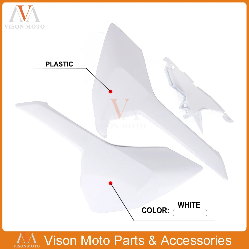 

Motorcycle Plastic Side Number Plate For Husqvarna FC FE 250 350 450 TC125 TC250 FX250 FX350 FE501 TE 150 250 300 TX300 TE250I