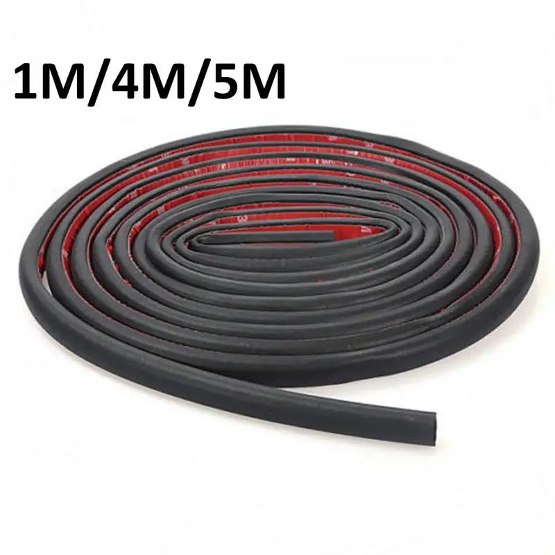 

Car Seal Strip Motor Door Small D-Shape Rubber Waterproof Dustproof Soundproof Weather Strip 1 Meter 4 Meters 5 Meters Hollow