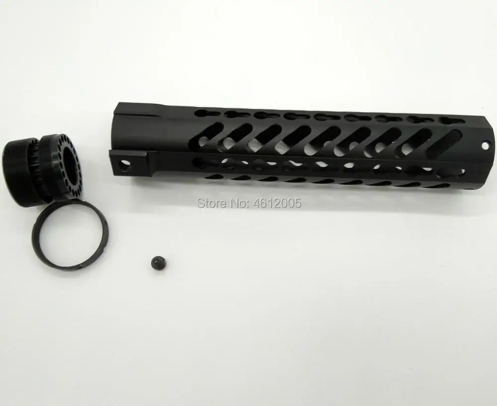 Keymod трубчатое цевье винтовка Стиль ar 15 Handguard 10 дюймов|Кронштейны и аксессуары для