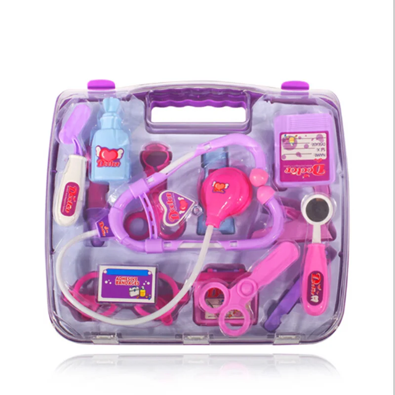 

Childrens Kids Doctor Nurse Role Play Set Medical Kit With Carry Case Toy Gift