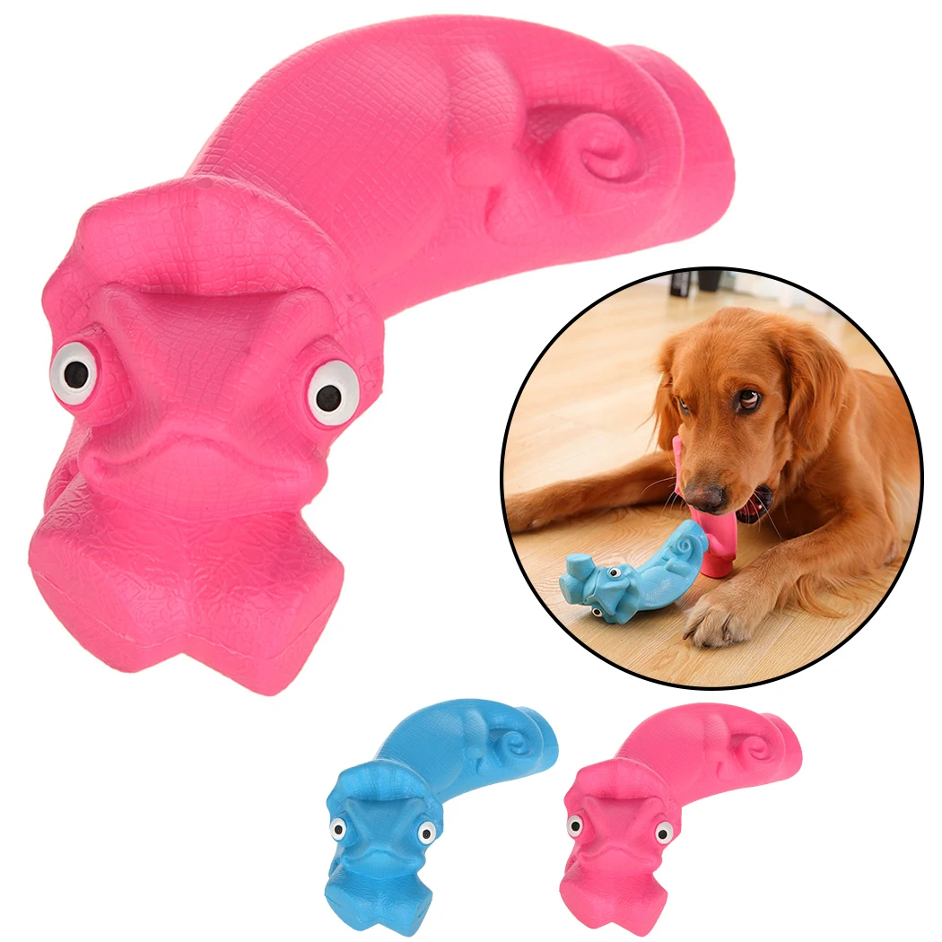 

Cute Lizard Dog Pet Cat Rubber Chew Toys Dog Teeth Cleaning Chew Toy Chihuahua Dog Interactive Play Toy For Small Dog