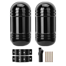 Невидимый луч-барьер активное Обнаружение цифровой импульсный инфракрасный датчик 100 м ИК-сигнализация