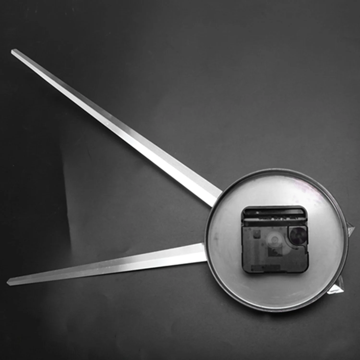 LUDA бесшумные настенные часы бесшумное движение набор часовой механизм части с часами руки настенные часы Diy запасные части-серебро