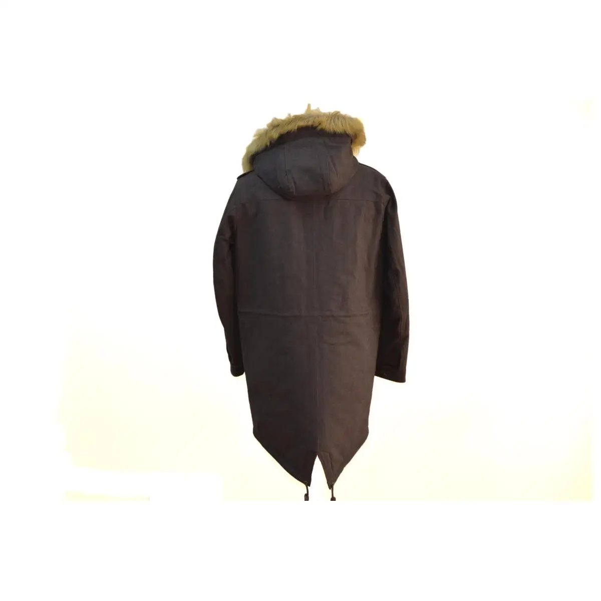 MERC MAN TEXTILE COATS * + парка шоу коричневый хлопок|Куртки| |