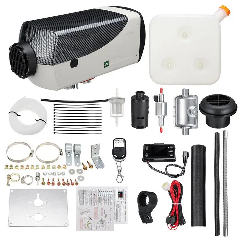 

Car Heater 12V 5000W Diesel Air Heater Air Diesel Parking Heater Kit Warming Equipment With LCD Switch Display