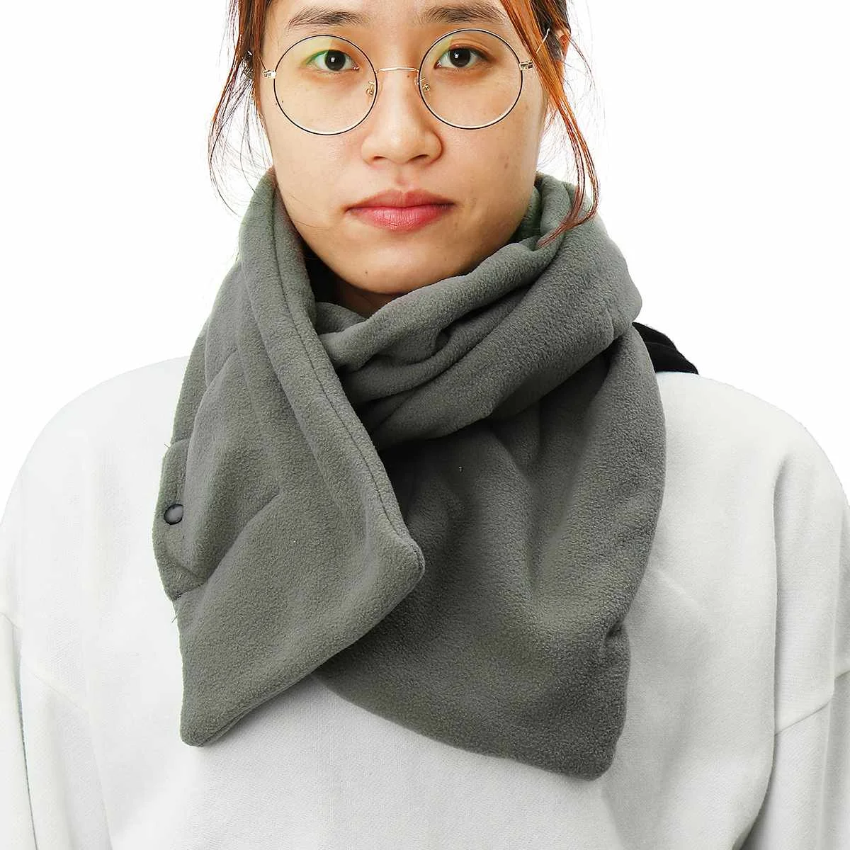 

Plush USB Electric Heated Scarf Winter Warming Wraps Shawl Office Outdoor Skiing Camping Warming Supplies Men Women Accessories