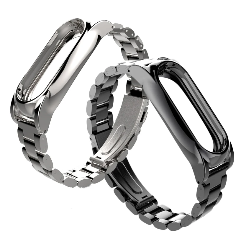 

Luxury Stainless Steel Frame Bracelet Wristband Replacement Fashion Women Men Smartwatch Strap For Xiaomi 2 Wrist Watch Strap